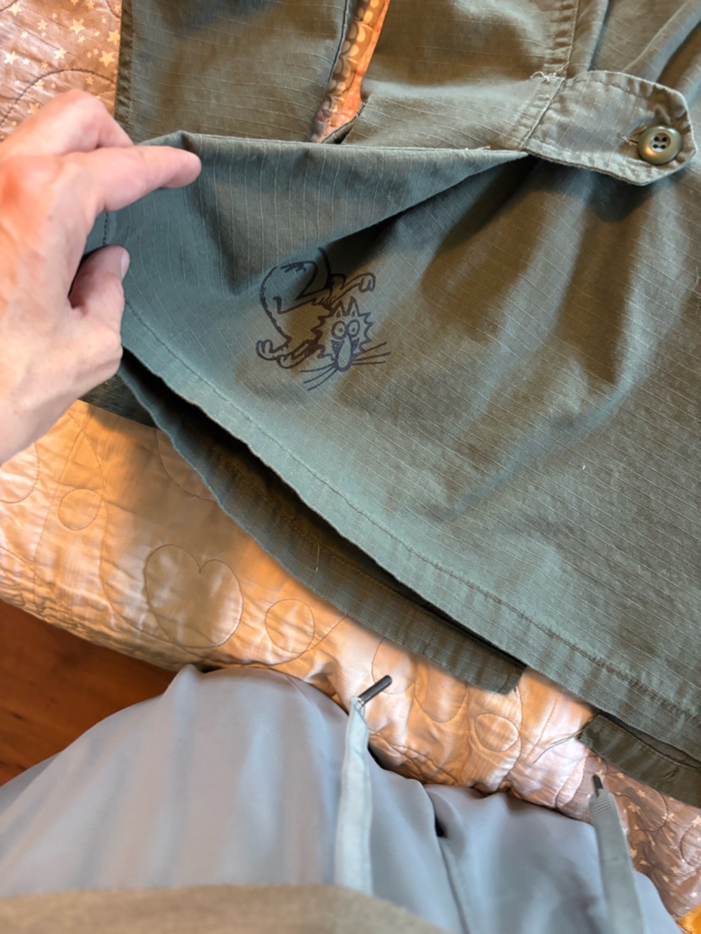 Freak Brothers Cool Calm Studios Military Jacket/Utility Shirt - Picture 3 of 5